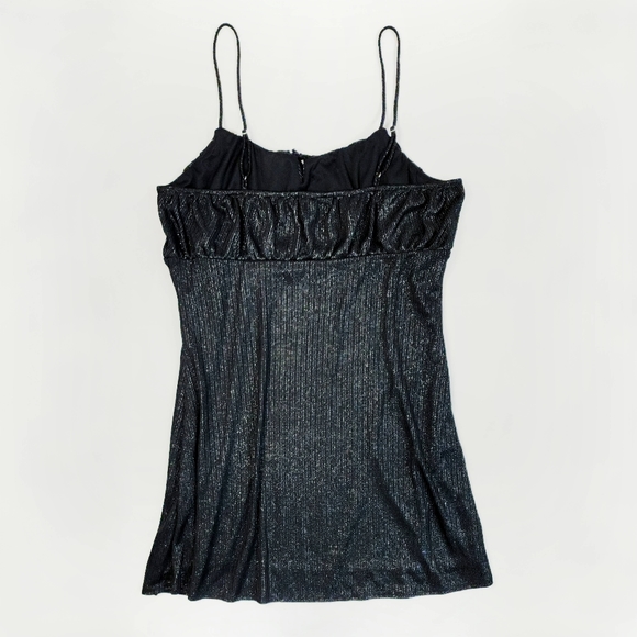 Plus Size Dark Grey Sparkle Party Dress - Picture 5 of 8